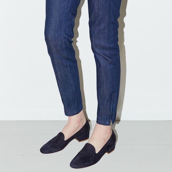 Mansur Gavriel Venetian Suede Loafers 